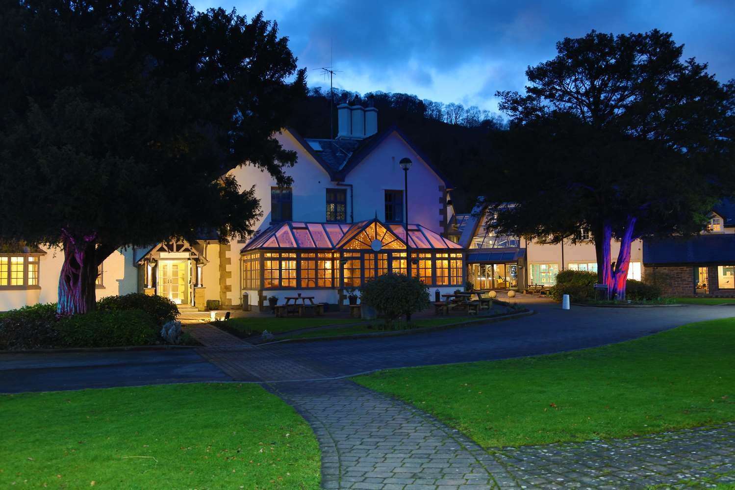 Wild Pheasant Hotel & Spa Llangollen Exteriér fotografie